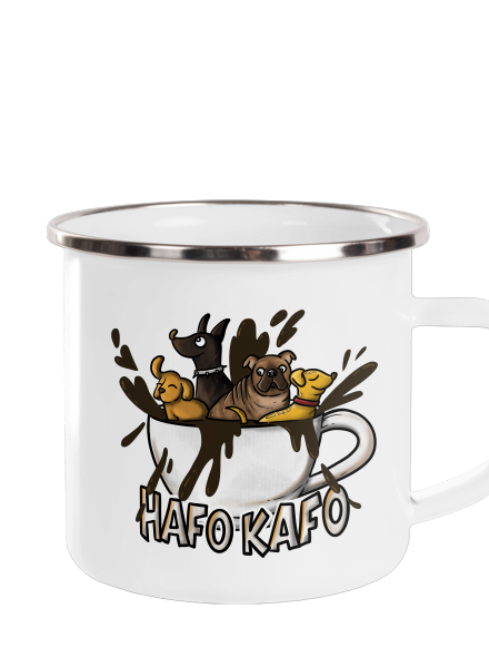 Hafo kafo plecháček White