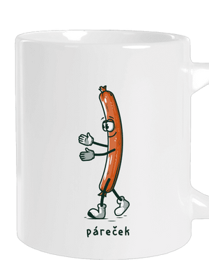 Páreček velký hrnek White