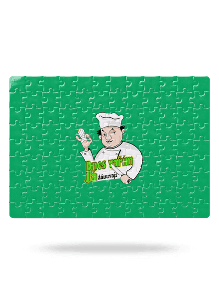 Dnes vařím já puzzle White