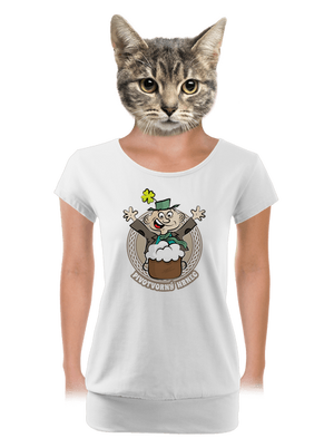 dámské tričko s lemem