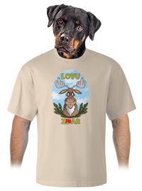 unisex tričko oversized