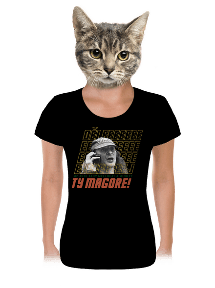 B18: Jiří Kára dámské tričko Black