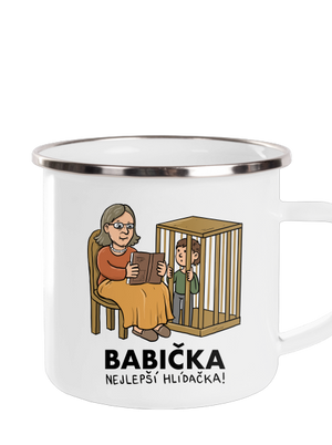 Babička hlídačka plecháček White