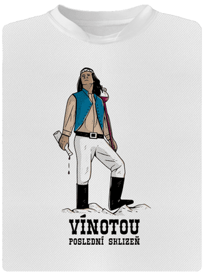 Vínotou pánské sportovní tričko White