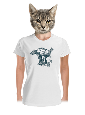 AT-AT dámské sportovní tričko White