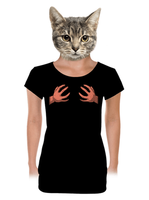 dámské tričko s lemem