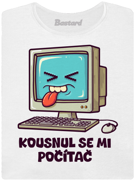 Kousnul se mi počítač dámské tričko premium White