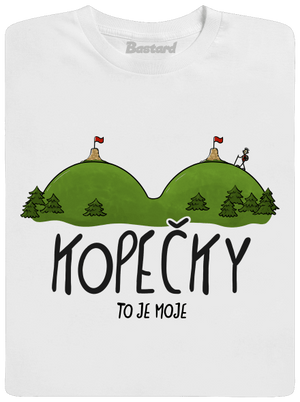 Kopečky pánské tričko White