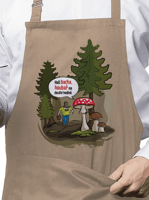 Bacha houbař zástěra Rope