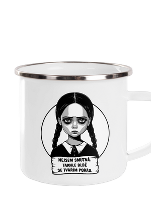 Nejsem smutná plecháček White