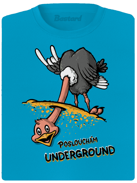 Underground dámské sportovní tričko Blue Atol