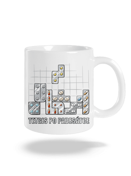 Tetris klasický hrnek White