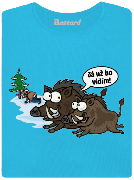 Já už ho vidím dámské tričko Blue Atol