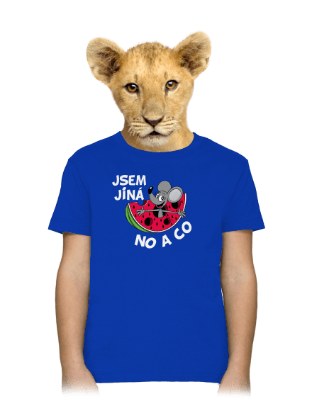 Jsem jiná dětské tričko Royal Blue