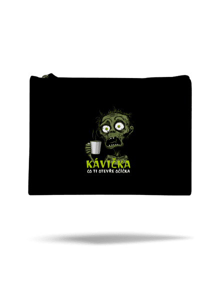 Zombie kávička taštička Black
