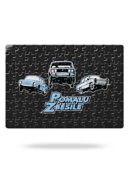 Pomalu ale zběsile puzzle White