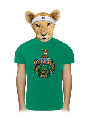 Pohár dětské sportovní tričko Kelly Green Mal