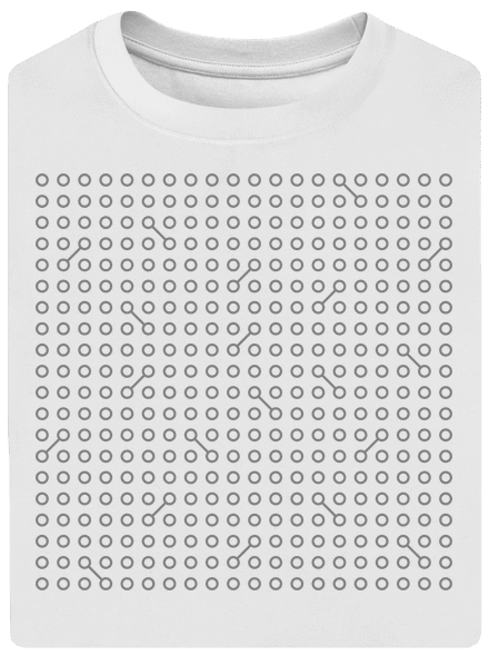 NYX 20 let unisex tričko oversized White