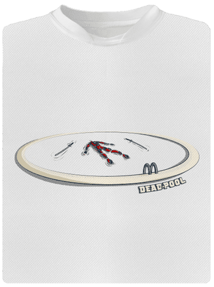 Dead in pool dětské sportovní tričko White