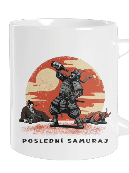 Poslední samuraj velký hrnek White