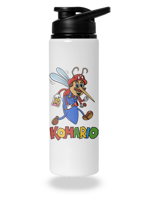 Komario lahev na vodu White