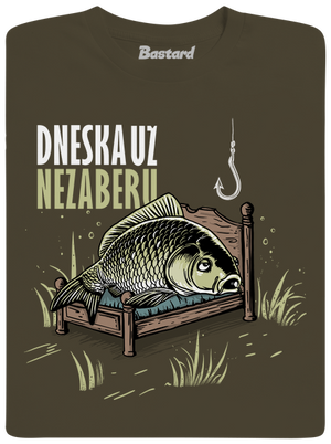 Dneska už nezaberu pánské tričko Urban Khaki