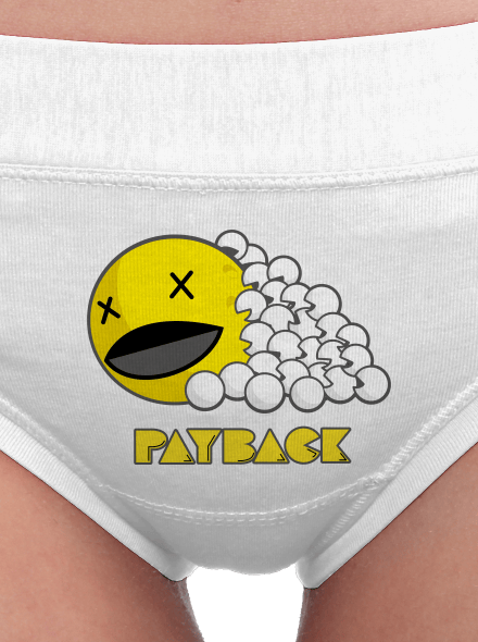 Payback dámské kalhotky White
