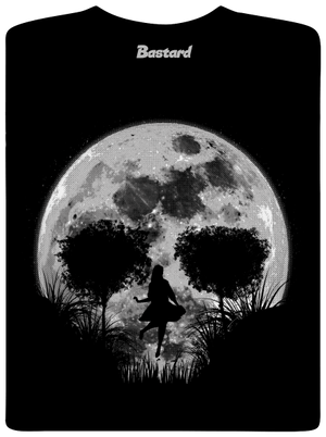 Smrtící úplněk dětské tričko Black