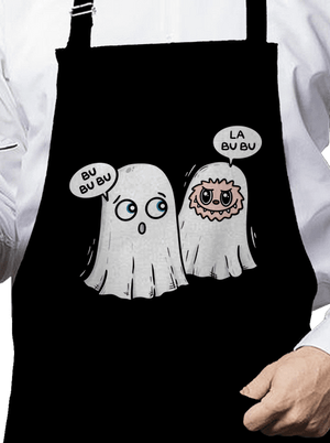 La bu bu zástěra Black