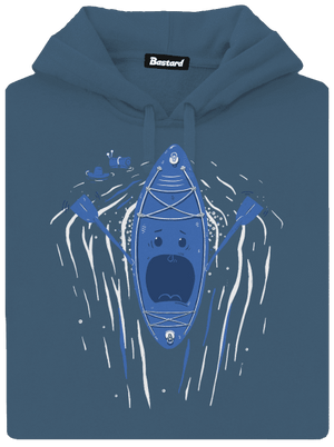 Ahhhh! dámská mikina klokanka Denim