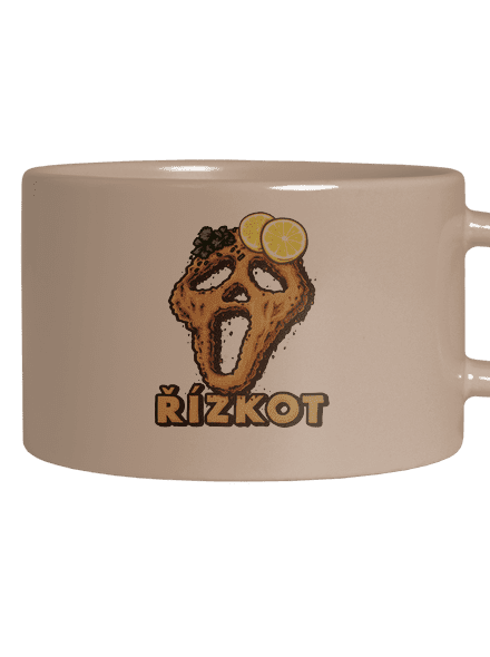 Řízkot hrnek makronka Brown Macaron
