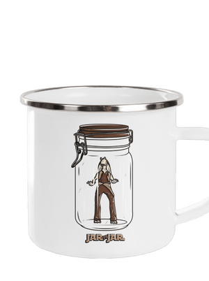 Jar in jar plecháček White