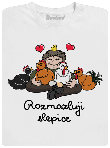Rozmazluji slepice dětské tričko White