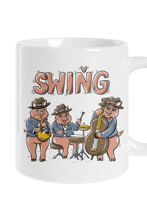 Swiňg klasický hrnek White