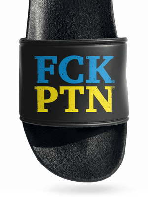 Ukrajina - FCK PTN pantofle Black