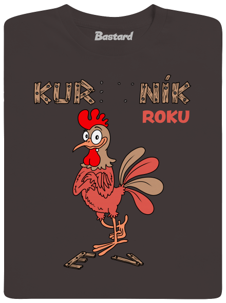 Kur(ev)ník roku pánské dlouhý rukáv Bear Brown