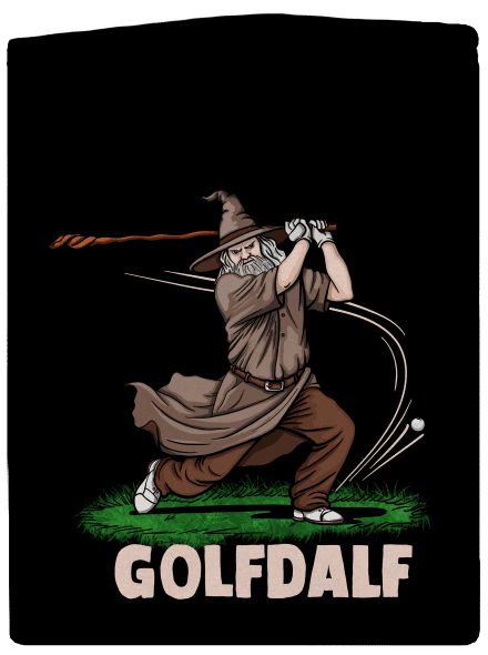 Golfdalf dámská mikina na zip Black