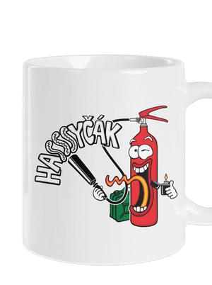 Hasyčák klasický hrnek White