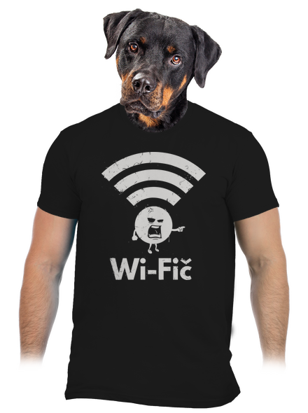 Wifič pánské tričko Black