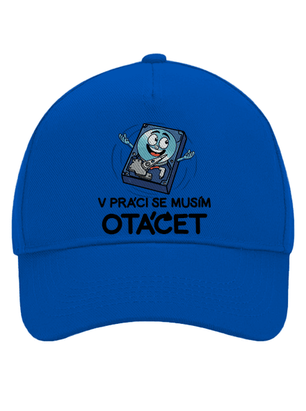 Musím se otáčet kšiltovka baseballka Bright Royal