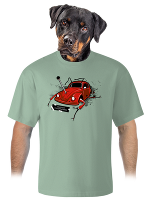 unisex tričko oversized