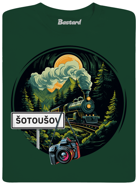 Šotoušov dětské tričko Bottle Green