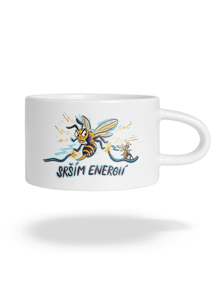 Srším energií hrnek makronka White