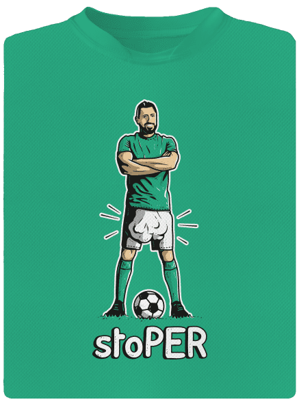 Stoper pánské sportovní tričko Mint Mal