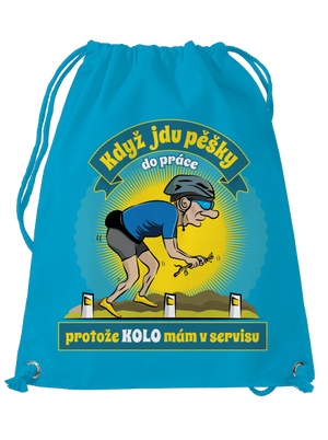 Závislost na kole vak Blue Atol