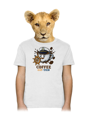 Coffee Cup-tain dětské tričko White