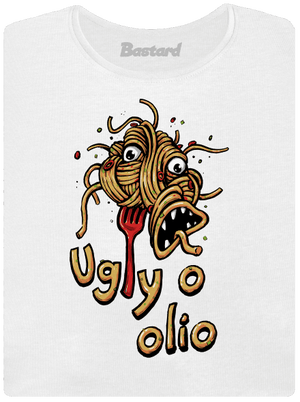 Ugly o olio dámské tričko s lemem White