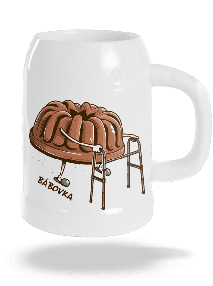 Bábovka půllitr White