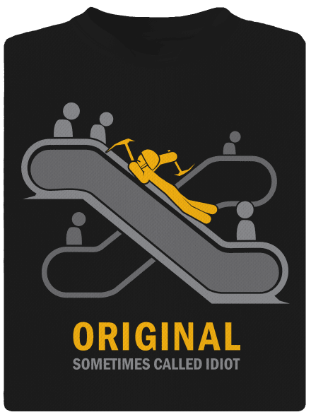 Original dětské sportovní tričko Black