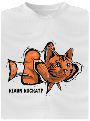 Klaun Kočkatý dětské sportovní tričko White